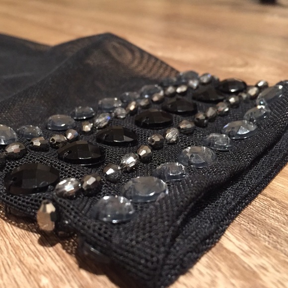 Chetta B. Black Cocktail Dress Size 6 NWOT - Picture 3 of 4